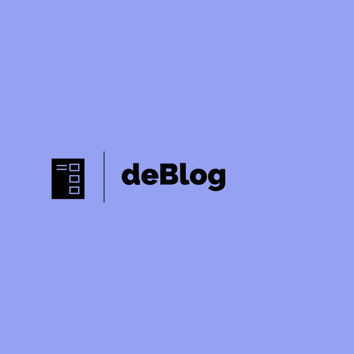 Meet deBlog